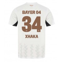 Maglia Calcio Bayer Leverkusen Granit Xhaka #34 Seconda Divisa 2024-25 Manica Corta